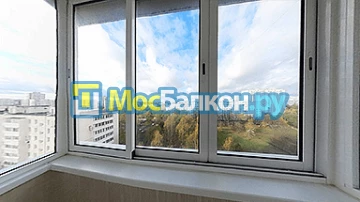 Алюминиевое остекление лоджий под ключ по доступным ценам в Истре | МосБалкон