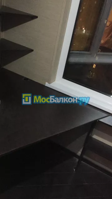 Шкаф на балкон купить в Истре на заказ недорого от МосБалкон