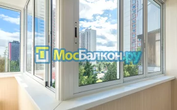 Алюминиевое остекление лоджий под ключ по доступным ценам в Истре | МосБалкон