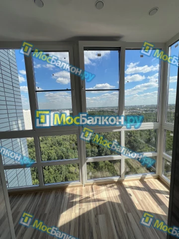 Панорамное остекление заказать под ключ по выгодной цене в Истре от компании МосБалкон