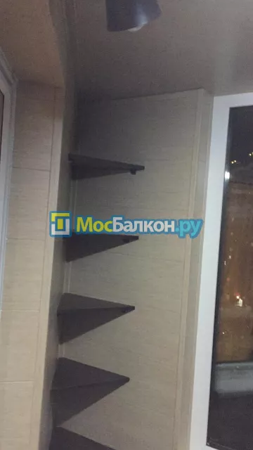 Шкаф на балкон купить в Истре на заказ недорого от МосБалкон