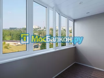 Пластиковое остекление лоджий под ключ по доступным ценам в Истре | МосБалкон
