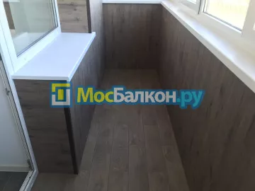 Отделка балконов в Истре | Отделка балконов и лоджий и обшивка под ключ в МосБалкон