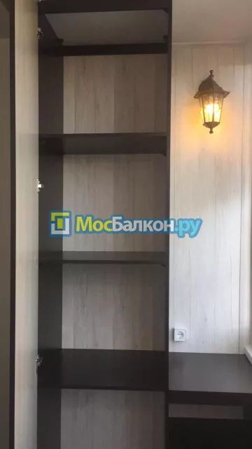 Шкаф на балкон купить в Истре на заказ недорого от МосБалкон