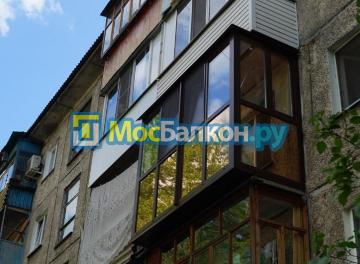 Остекление утепление и отделка балконов в новокосино