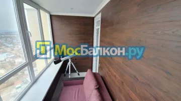Шкаф на балкон купить в Истре на заказ недорого от МосБалкон