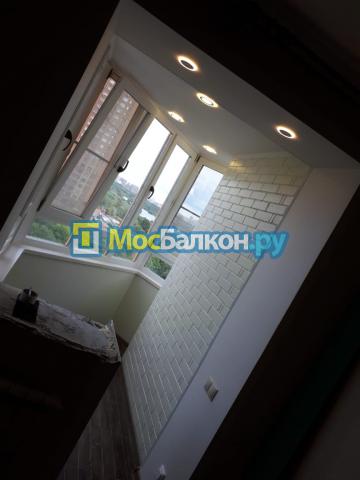 Остекление балкона с высотой створок 160 см