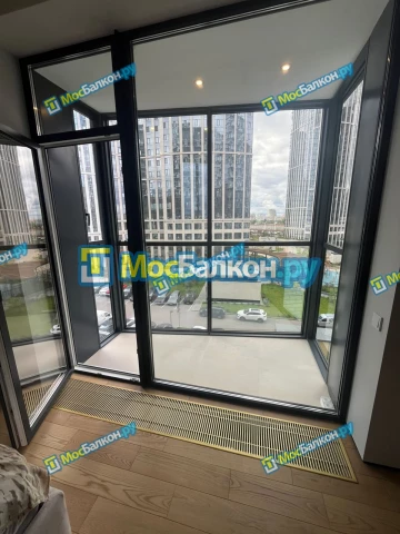 Панорамное остекление заказать под ключ по выгодной цене в Истре от компании МосБалкон