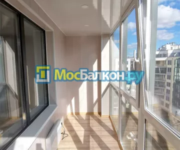 Французское остекление балконов и лоджий под ключ по доступным ценам в Истре | МосБалкон