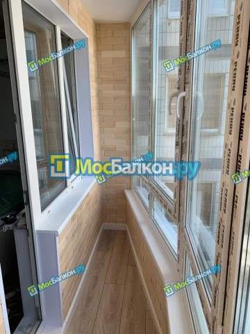 Отделка балконов в Истре | Отделка балконов и лоджий и обшивка под ключ в МосБалкон
