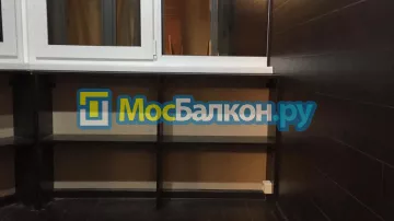 Шкаф на балкон купить в Истре на заказ недорого от МосБалкон