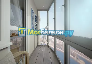 Французское остекление балконов и лоджий под ключ по доступным ценам в Истре | МосБалкон