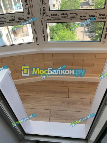 Отделка балконов в Истре | Отделка балконов и лоджий и обшивка под ключ в МосБалкон