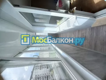 Алюминиевое остекление лоджий под ключ по доступным ценам в Истре | МосБалкон