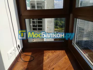 Панорамное остекление заказать под ключ по выгодной цене в Истре от компании МосБалкон