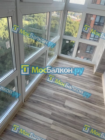 Панорамное остекление заказать под ключ по выгодной цене в Истре от компании МосБалкон
