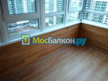 Отделка балкона и лоджии пластиковыми ПВХ панелями в Истре от компании МосБалкон