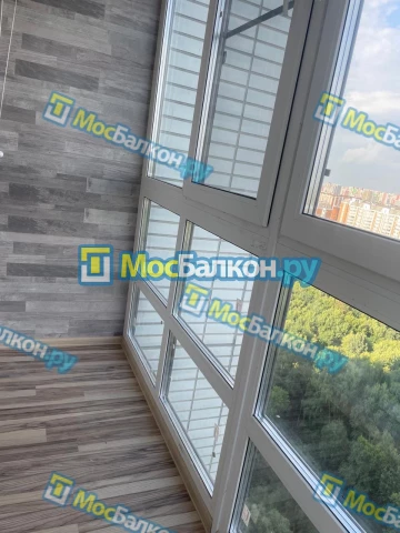 Панорамное остекление заказать под ключ по выгодной цене в Истре от компании МосБалкон