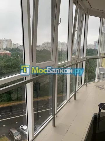 Французское остекление балконов и лоджий под ключ по доступным ценам в Истре | МосБалкон