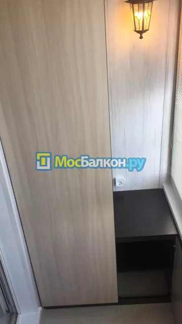 Шкаф на балкон купить в Истре на заказ недорого от МосБалкон