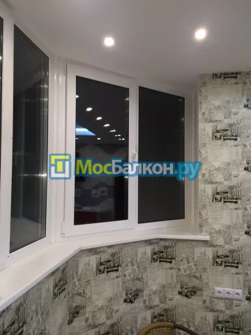 Теплое остекление лоджий под ключ по доступным ценам в Истре | МосБалкон