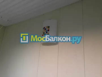 Отделка балкона и лоджии пластиковыми ПВХ панелями в Истре от компании МосБалкон