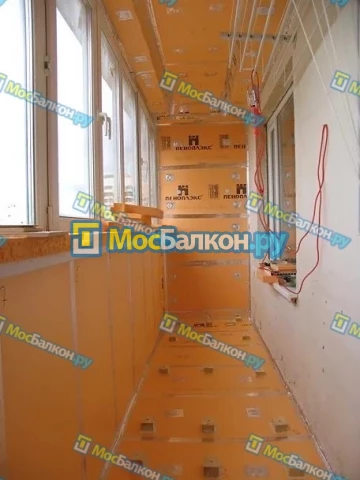 Утепление балкона пеноплэксом в Истре на заказ недорого от МосБалкон