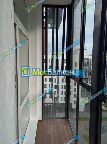 Панорамное остекление заказать под ключ по выгодной цене в Истре от компании МосБалкон