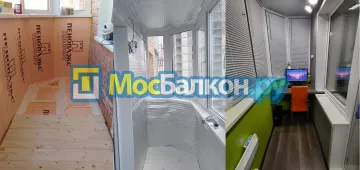 Остекление лоджий под ключ по выгодной цене в Истре – застеклить лоджию и балкон в МосБалкон