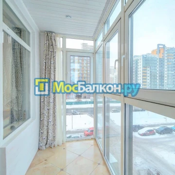 Французское остекление балконов и лоджий под ключ по доступным ценам в Истре | МосБалкон