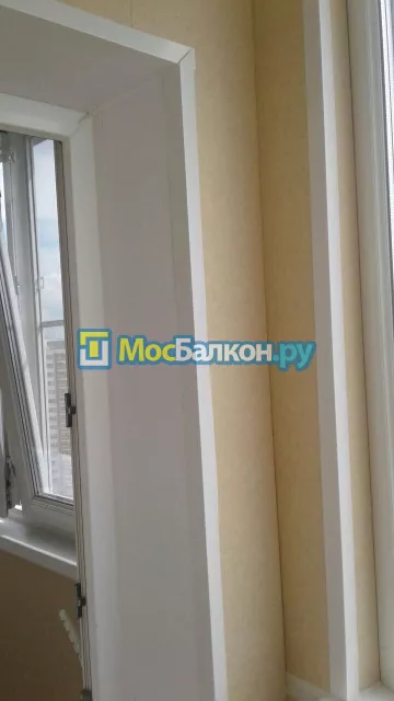 Отделка балкона и лоджии пластиковыми ПВХ панелями в Истре от компании МосБалкон