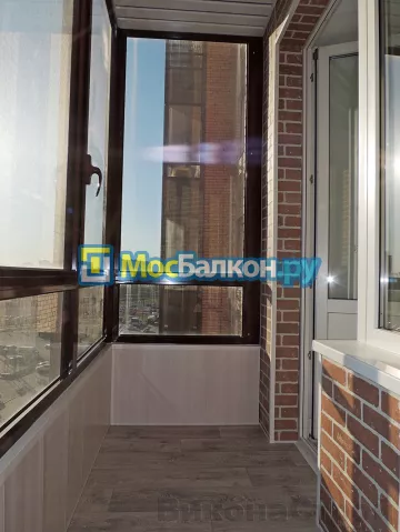 Шкаф на балкон купить в Истре на заказ недорого от МосБалкон
