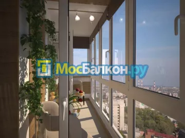 Французское остекление балконов и лоджий под ключ по доступным ценам в Истре | МосБалкон