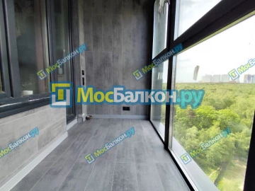 Панорамное остекление заказать под ключ по выгодной цене в Истре от компании МосБалкон