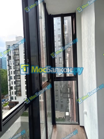 Панорамное остекление заказать под ключ по выгодной цене в Истре от компании МосБалкон