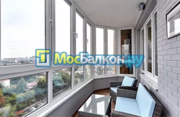 Алюминиевое остекление лоджий под ключ по доступным ценам в Истре | МосБалкон