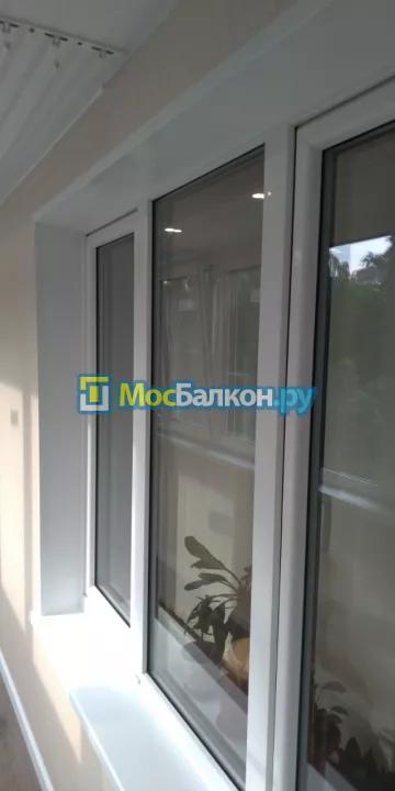 Теплое остекление лоджий под ключ по доступным ценам в Истре | МосБалкон