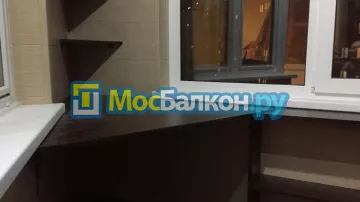 Шкаф на балкон купить в Истре на заказ недорого от МосБалкон