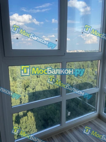 Панорамное остекление заказать под ключ по выгодной цене в Истре от компании МосБалкон