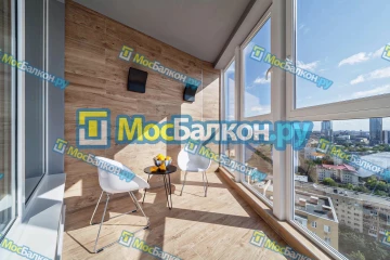 Панорамное остекление заказать под ключ по выгодной цене в Истре от компании МосБалкон