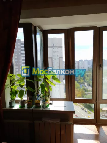 Панорамное остекление заказать под ключ по выгодной цене в Истре от компании МосБалкон