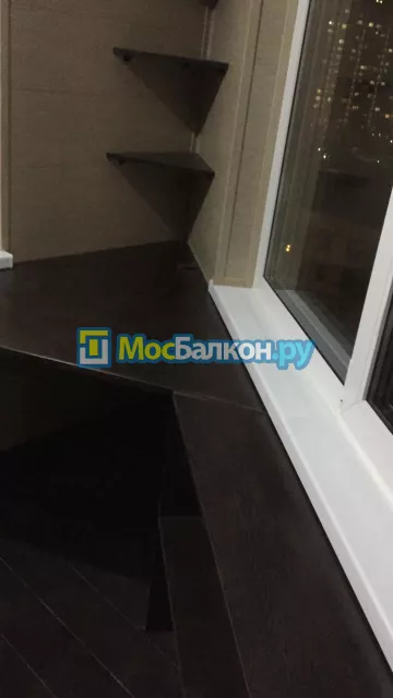 Шкаф на балкон купить в Истре на заказ недорого от МосБалкон