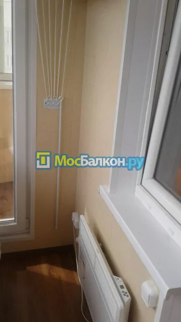 Отделка балкона и лоджии пластиковыми ПВХ панелями в Истре от компании МосБалкон