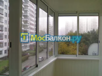 Алюминиевое остекление лоджий под ключ по доступным ценам в Истре | МосБалкон