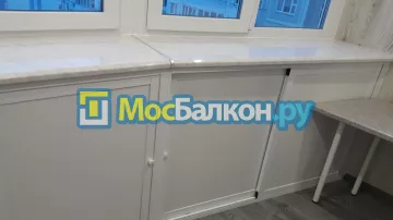 Шкаф на балкон купить в Истре на заказ недорого от МосБалкон