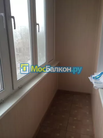 Отделка балкона и лоджии пластиковыми ПВХ панелями в Истре от компании МосБалкон