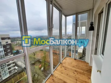 Отделка балкона и лоджии пластиковыми ПВХ панелями в Истре от компании МосБалкон