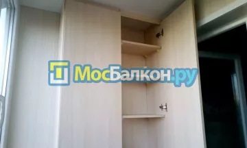 Шкаф на балкон купить в Истре на заказ недорого от МосБалкон