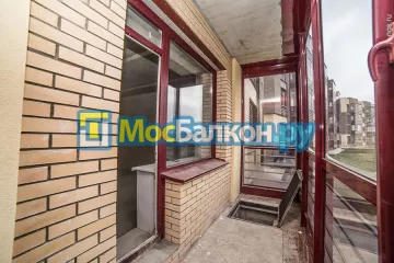 Шкаф на балкон купить в Истре на заказ недорого от МосБалкон