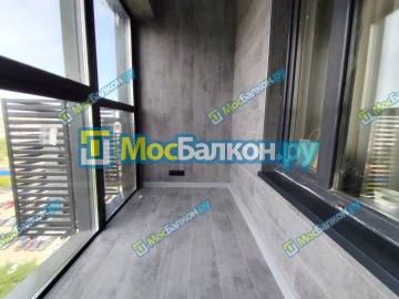 Панорамное остекление заказать под ключ по выгодной цене в Истре от компании МосБалкон